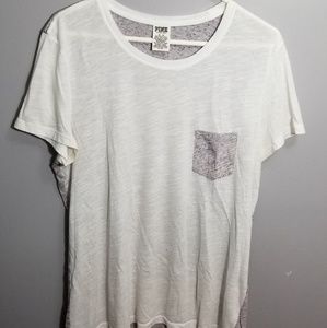 PINK Victoria's Secret Tops - Cozy VS Pink lounge tee PINK Victoria's Secret Tops - Cozy VS Pink lounge tee